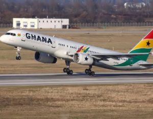 Le décollage d'un vol ghanéen