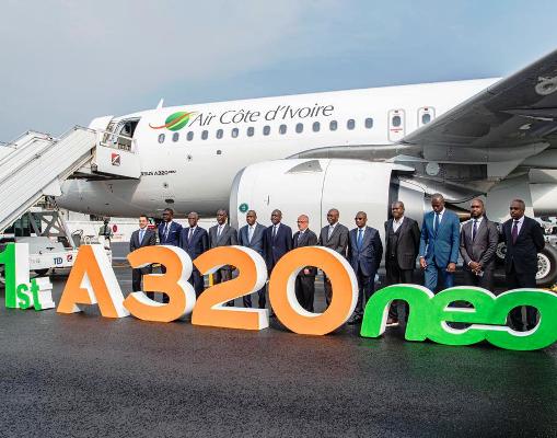Air Côte d'Ivoire réceptionne son nouvel A320Neo