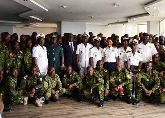 Côte d’Ivoire : 117 ex-militaires intègrent les Affaires maritimes et portuaires.