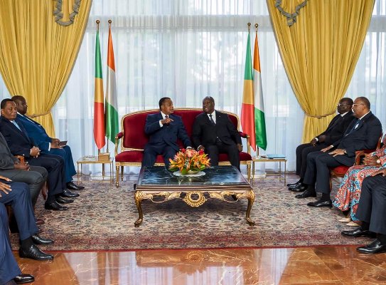 Côte d’Ivoire-Congo : Ouattara et Sassou N’Guesso engagés pour développer le transport.